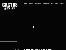 Tablet Screenshot of cactuslockandkey.com